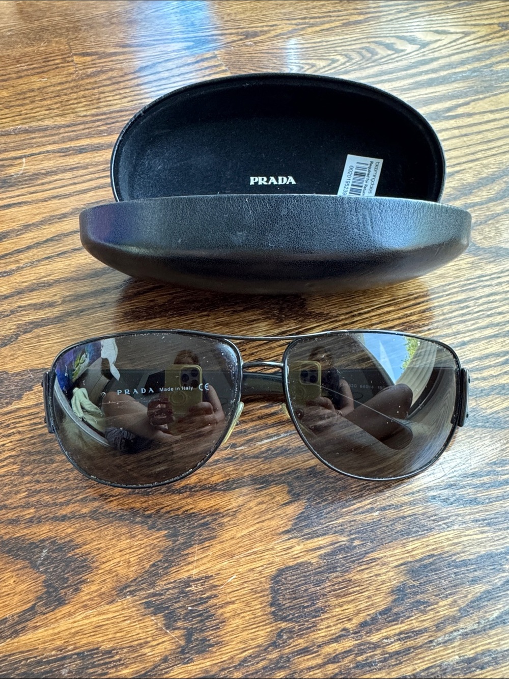 Prada aviator sunglasses